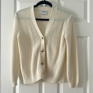 Old Navy Cream Cardigan